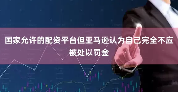 国家允许的配资平台但亚马逊认为自己完全不应被处以罚金
